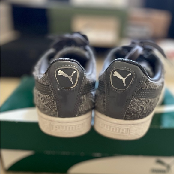 Puma Suede Elemental - Steel Gray/Puma White, Size 8.5 - Picture 7 of 8